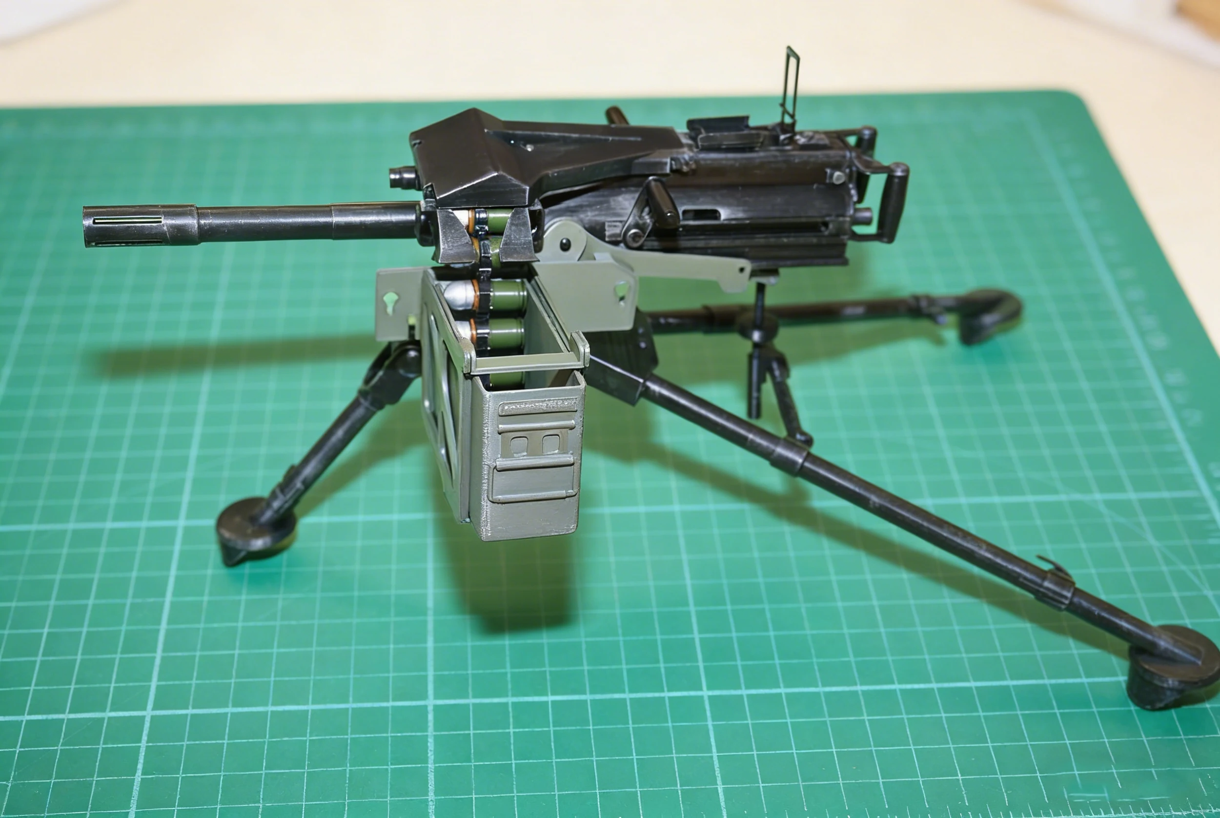 

3D Printed 1/4 Scale MK-19 Grenade Launcher Model Military Collector Gift Soldier Figure