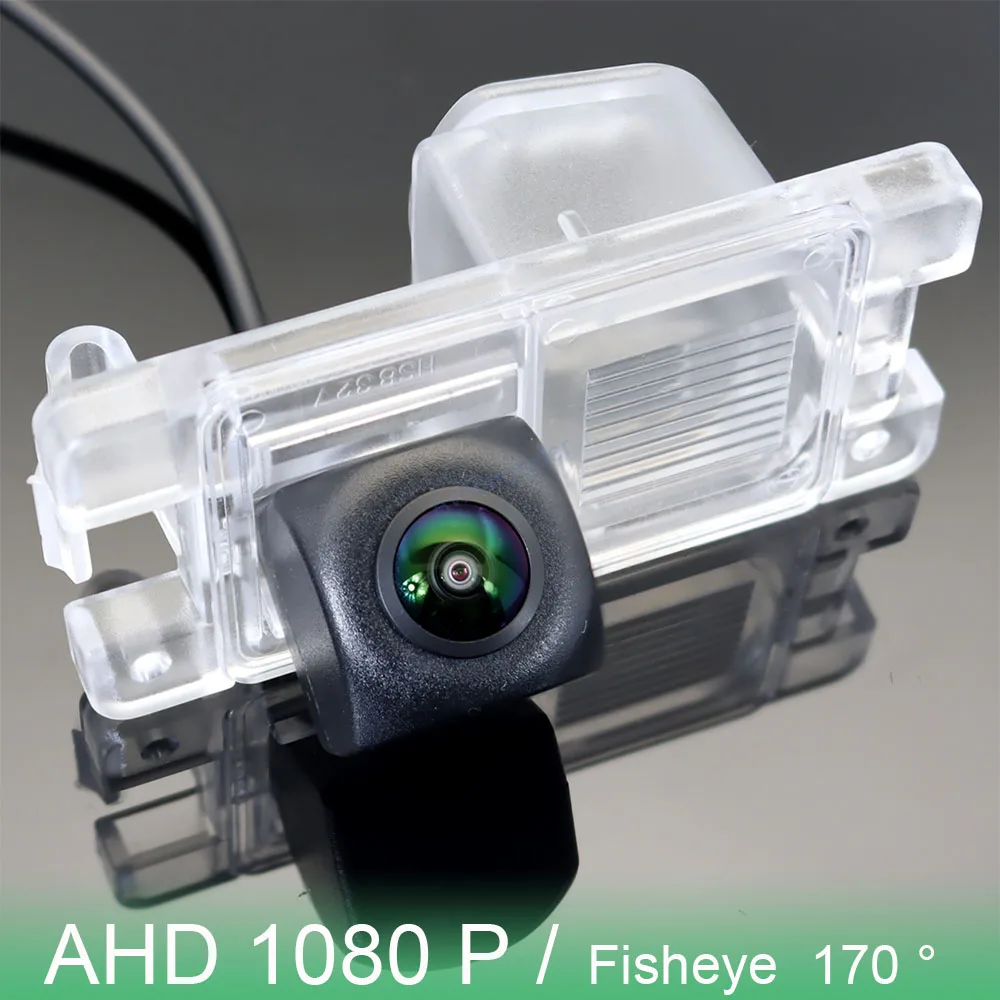 AHD 1080P 170° CVBS FishEye Vehicle Rear View Camera For Mitsubishi Pajero Pinin TR4 iO America Version/L200 Triton 2005~2019