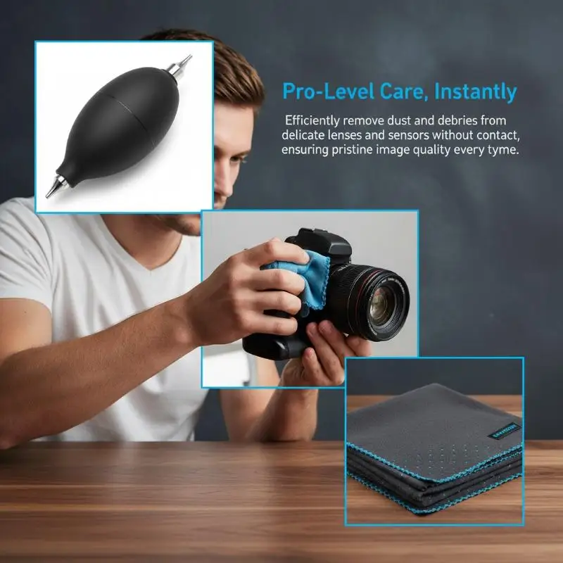 Super Strong Air Dust Blower Mini Pump Cleaner for Electronics Keyboard Car Interior Camera Lens Home Cleaning