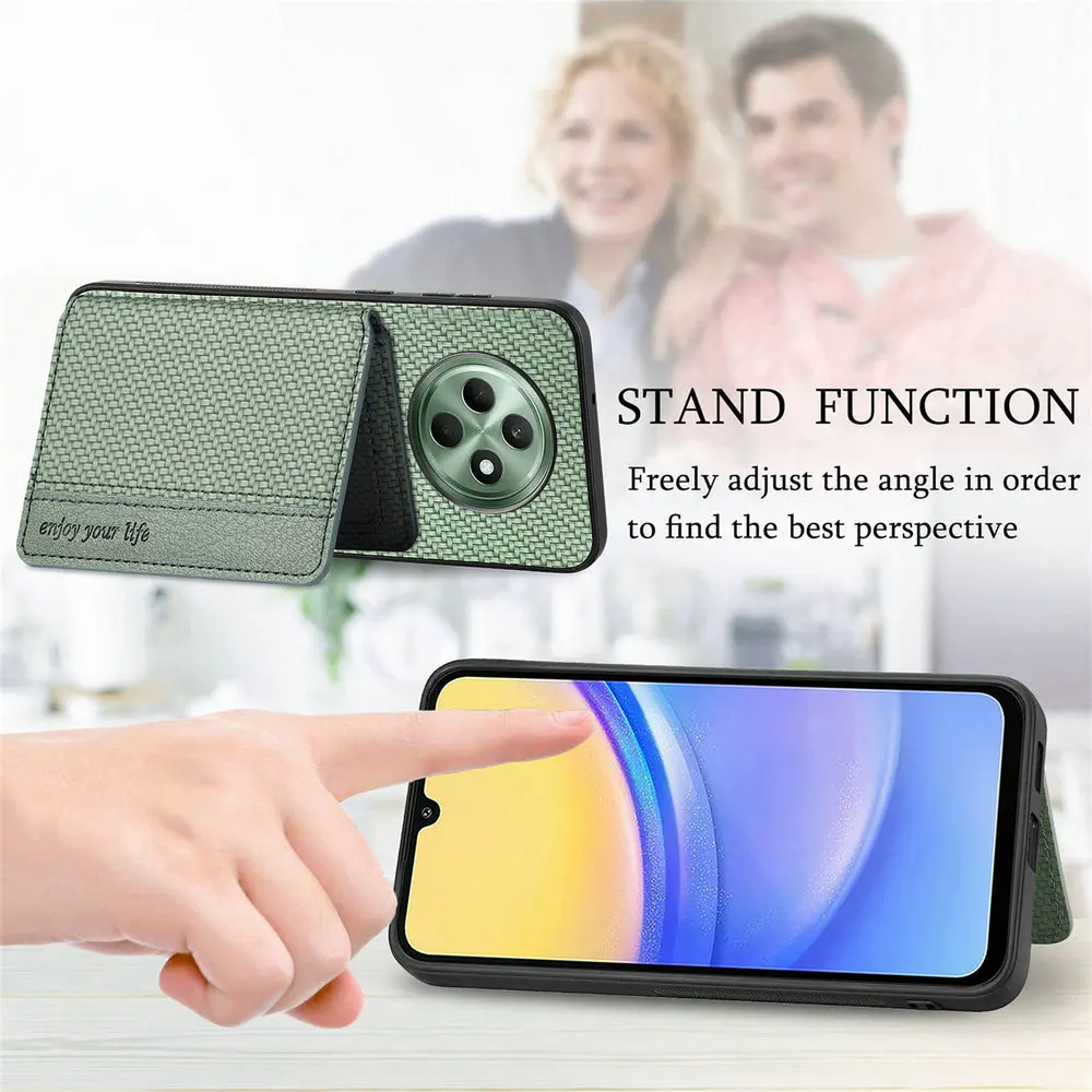 เคสหนังใส่บัตร Reno12 FS 12F 13FS 14F 5G 4G ป้องกัน RFID 360 องศา สำหรับ OPPO Reno 12 FS เคส Reno13 F 14FS 13 14 13A 12FS Funda