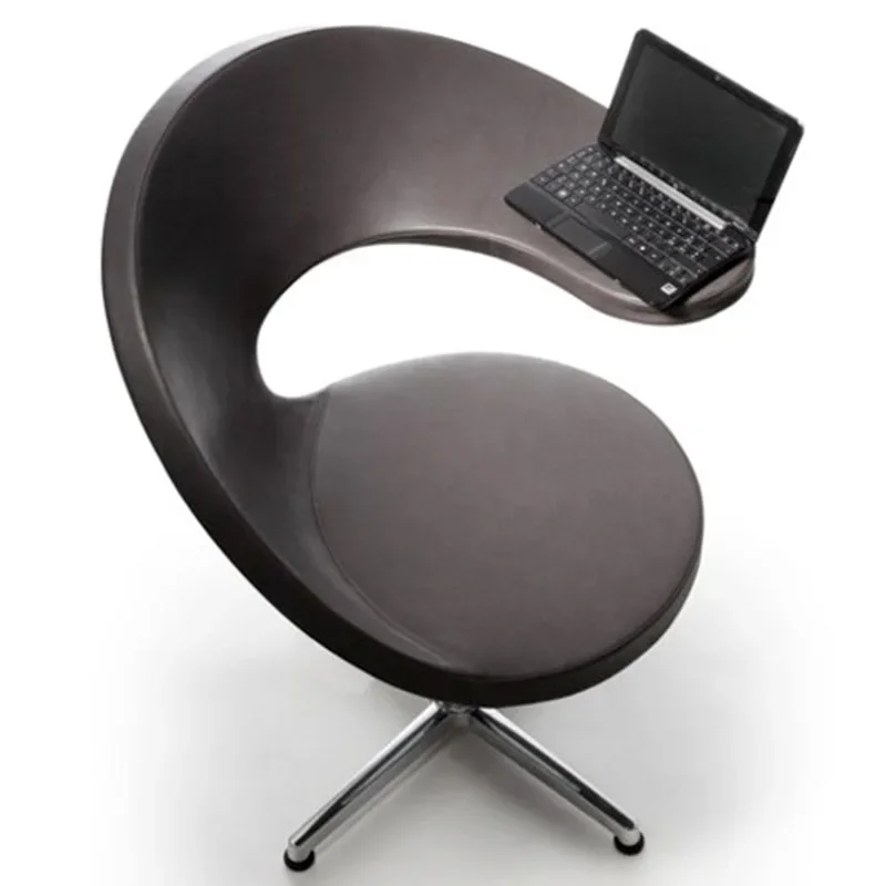 

Word office chair living room leisure creative armchair rotating cafe dining chair