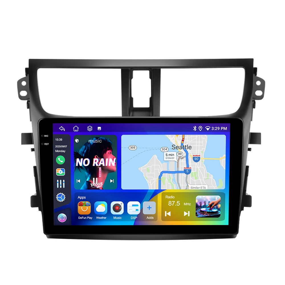 Podofo 9'' Android Drahtlose CarPlay Auto Intelligente System Player Für Suzuki CELERIO/CULTUS 2015-2017 GPS WIFI FM/RDS Auto Radio