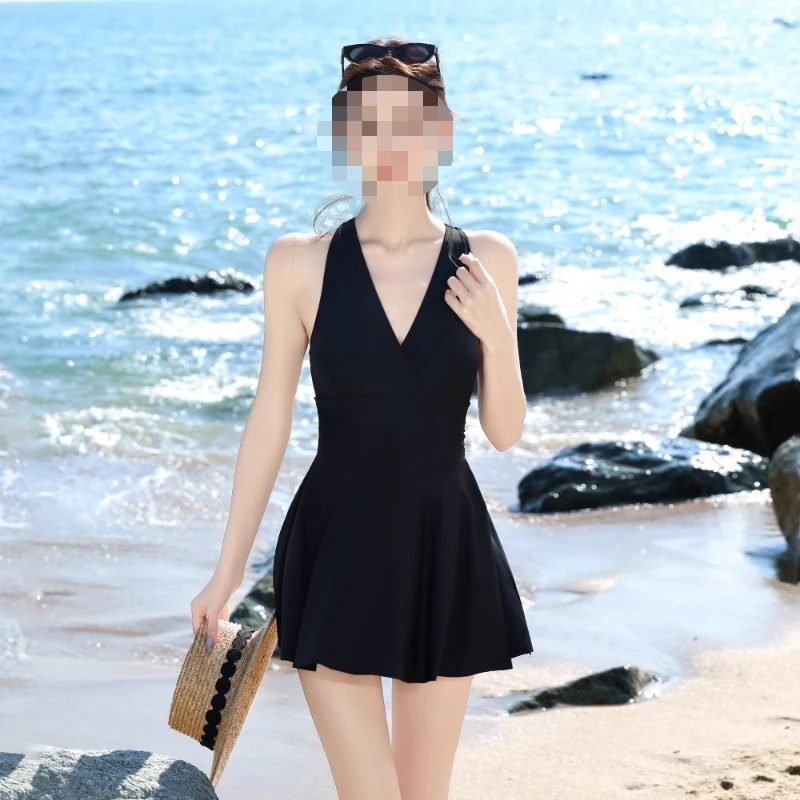 New women's sexy pure desire to soak in hot springs and seaside vacation swimwear