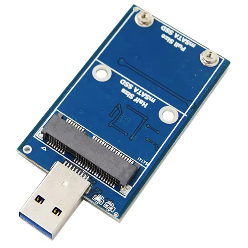 A13E-SSD Converter Adapter SSD Converter Data Adapter PCI-E MSATA To USB 3.0 Adapter Module Expansion Card For Windows For Mac