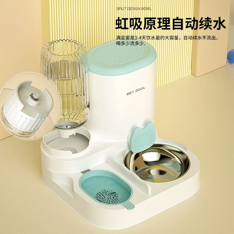 Dispensador automático de comida y agua para perros y gatos - imagen 4