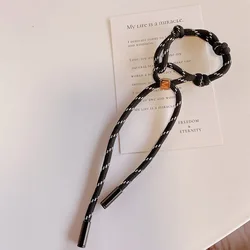 Miu-cordón de cuerda de nailon para bolso, accesorio de estilo japonés y de Corea del Sur, colgante con personalidad, pulsera de tobillera elegante