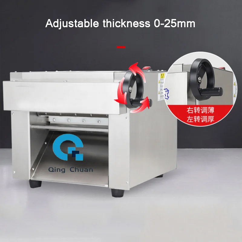 전기 반죽 롤러 기계, 스테인레스 스틸 데스크탑 상업용 레스토랑 패널 룸 반죽 메이커, 주방 장비