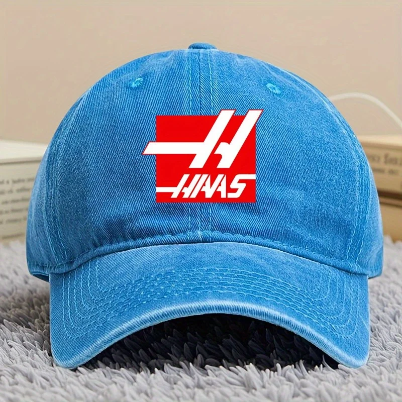 قبعة بيسبول Haas (v1) ذات حواف منحنية، قبعة بيسبول مطلية بالشمس للرجال والنساء، متوافقة مع الصيد والسفر في الهواء الطلق