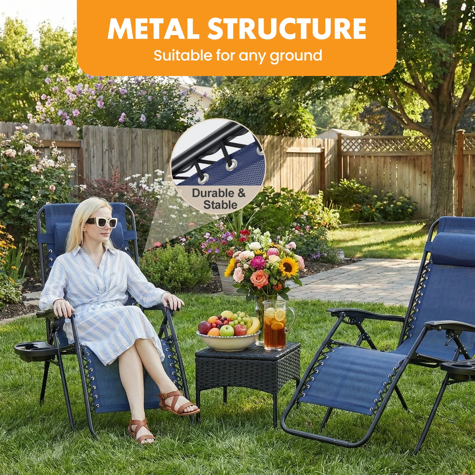 Thumbnail 4 - #8 Compare Adjustable Sun Loungers Before You Buy