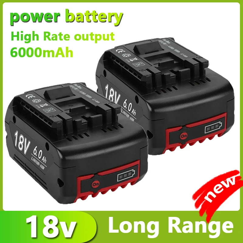 

for Bosch 18V battery, 18V and 6000mAh backup batteries, Draadloze professional system, BAT609 BAT618 GBA18V80 tool ba,reliable