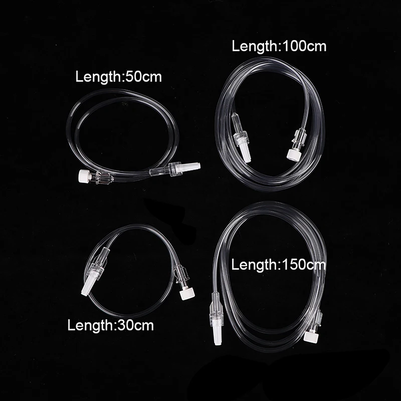 1Pc 30/50/100/150CM Infusion Extension Tube Sterile IV Infusion Extension Line Disposable IV Infusion Extension Hose For Syringe