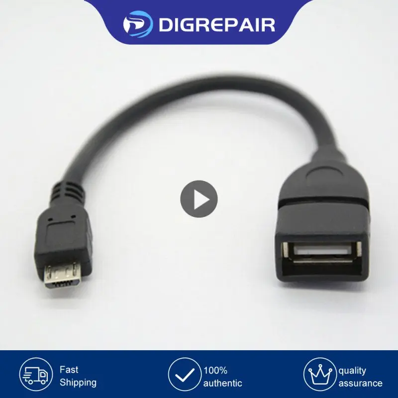 Micro USB Male To USB 2.0 Female OTG Data Cable Converter Host Adapter Cable For Mobile Phone Nexus MP4 MP5