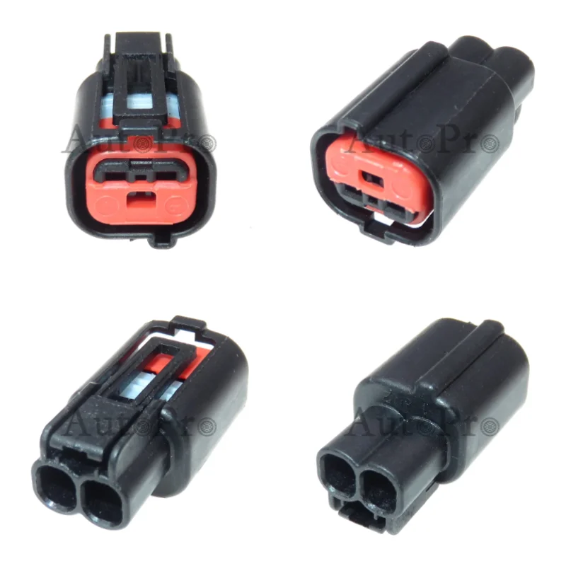 1 Set 2 Hole 15383213 AC Assembly Car Wiring Terminal Waterproof Socket 13579999 Car Electrical Connector Automotive Accessories