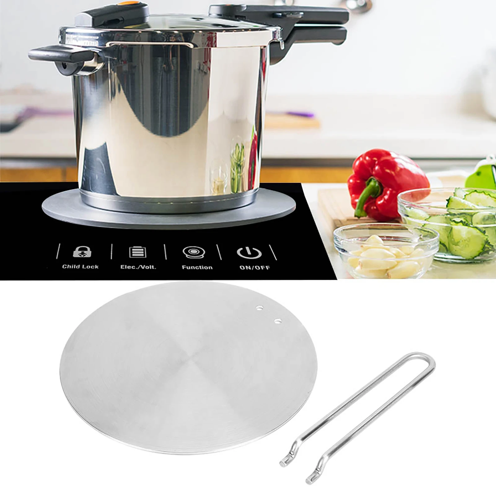 Cooker Accessories Stainless Steel Heat Diffuser Induction Plate Adapter Converter Gas Electric Cooker Plate Heat Diffuser Plate