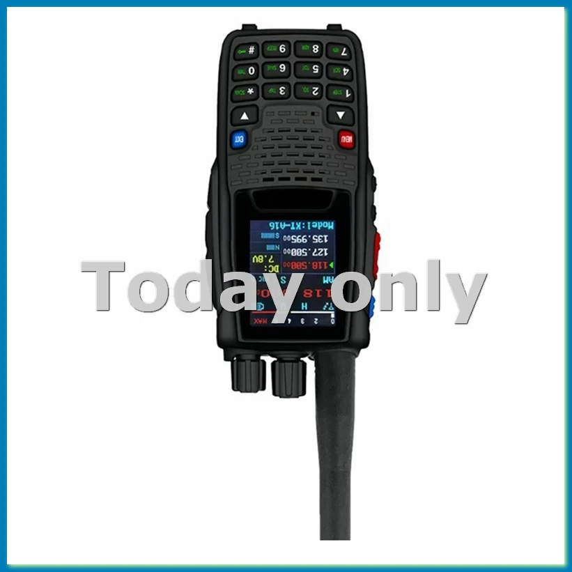 

Air Band Transmit VHF Walkie Talkie KT-A16 TX 108-136.999MHz RX108.0000-136.999MHz 6W 200Ch W/10 NOAA Weather Forecast-VVNB