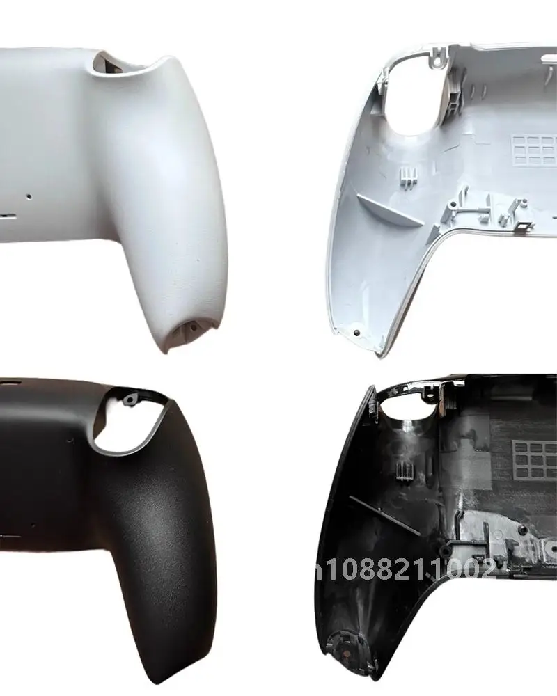 Housing Shell Back Cover Case For PS5 BDM-010 BDM-020 Controller Replacement Black White Front Cover Case