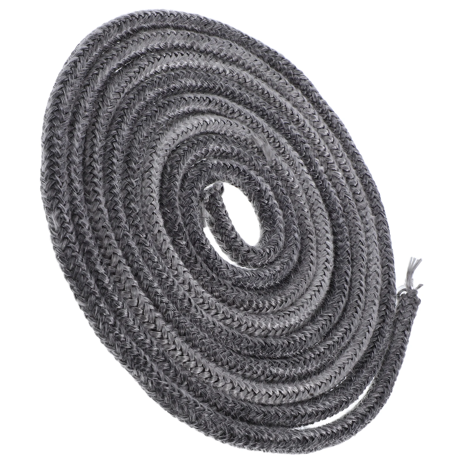 Fiber Sealing Gasket High Temperature Wood Stove Door Replacement Rope Fiberglass Fireplace Sealing Long Lasting Stable Pellet