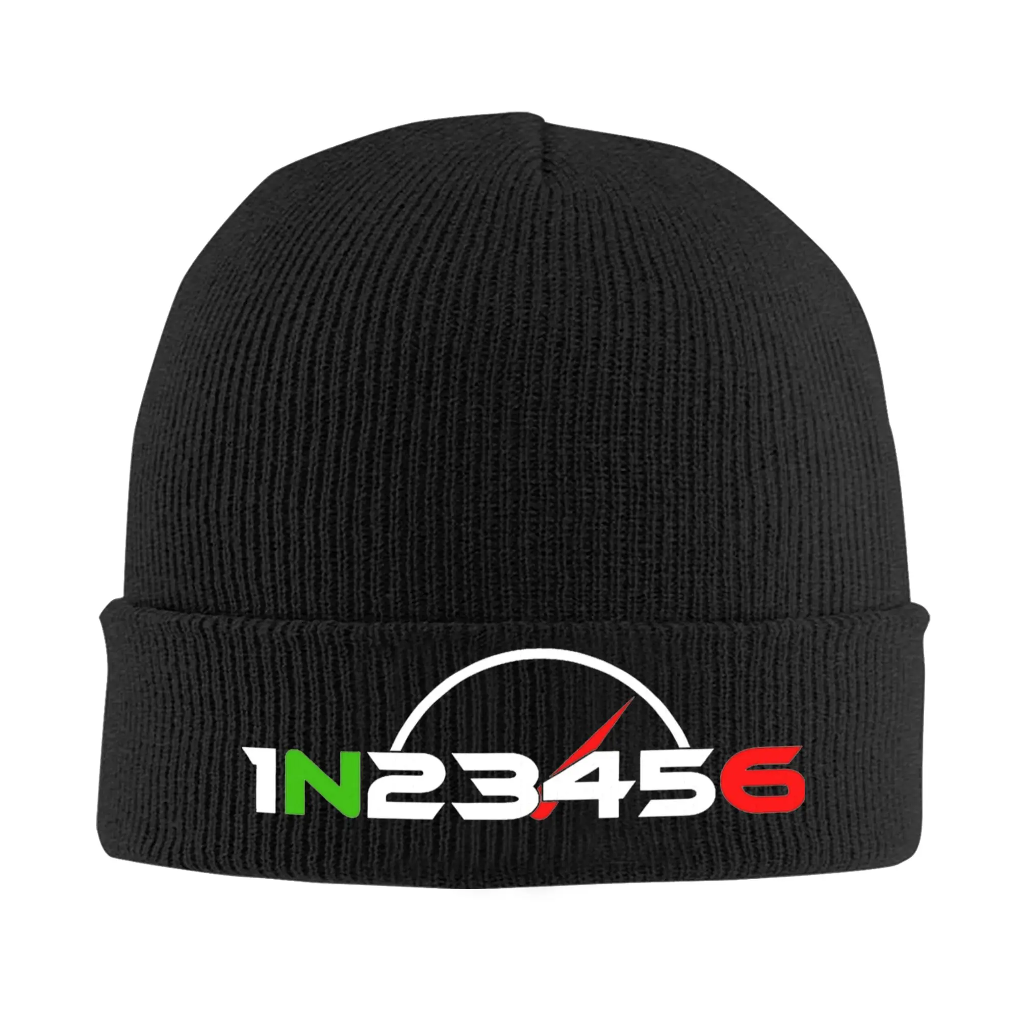 1N23456 Motorcycle Knitted Caps Beanie Autumn Winter Hats Acrylic Shift Gears Biker Drop a Gear and Disappear Hip Hop Caps ,