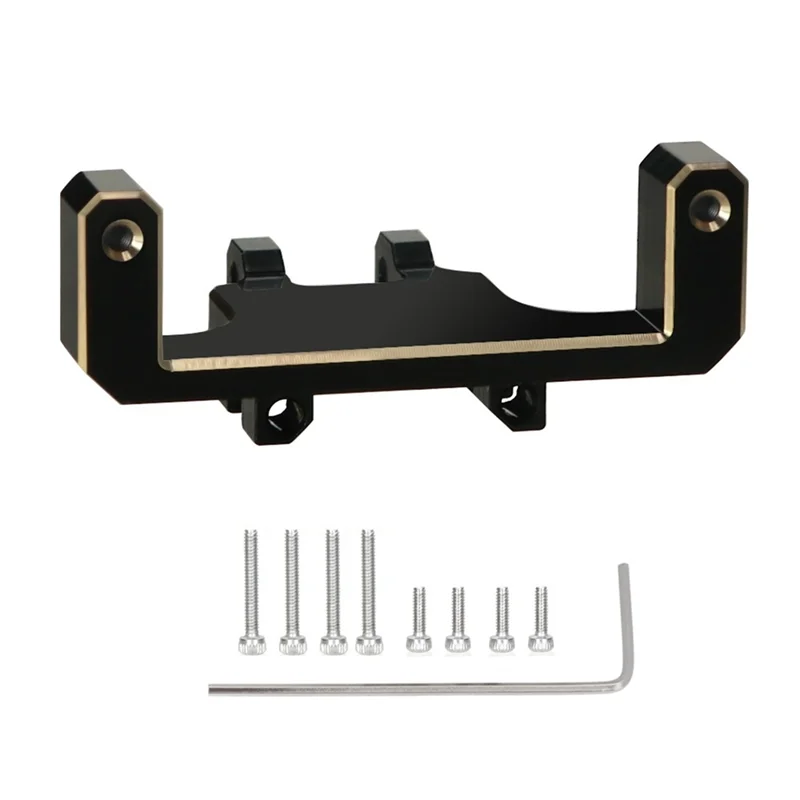 Brass Servo Mount Fit EMAX ES08MA II Servo for Axial SCX24 Gladiator Bronco JLU C10 1/24 RC Crawler Car Upgrades Parts