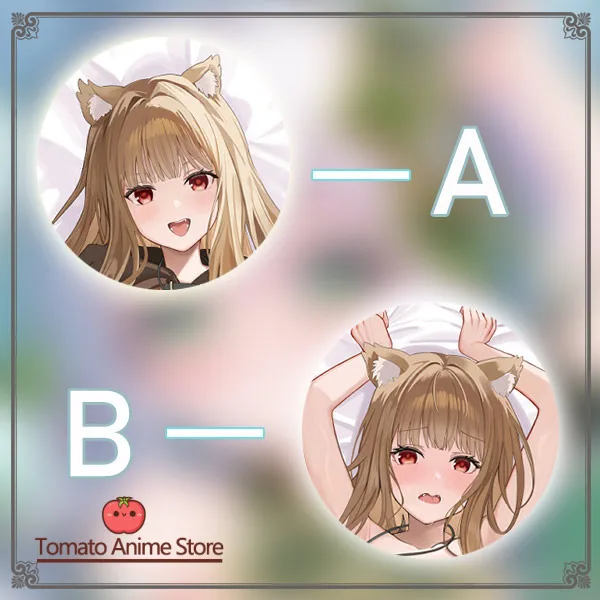 Spice and Wolf Holo Anime juego Dakimakura Hing cuerpo funda de almohada cojín Otaku revestimientos de cama Navidad