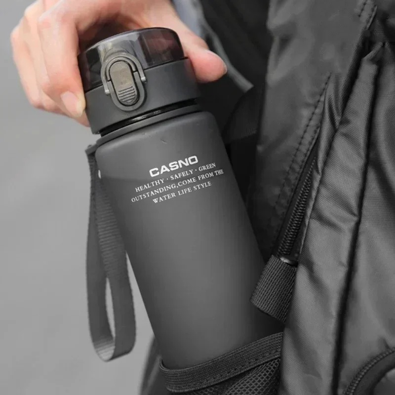 400 مللي/560 مللي المحمولة الرياضة قفل زجاجة المياه نوع ارتداء مقاومة PC كوب ماء السفر في الهواء الطلق زجاجة ماء أواني الشرب #4