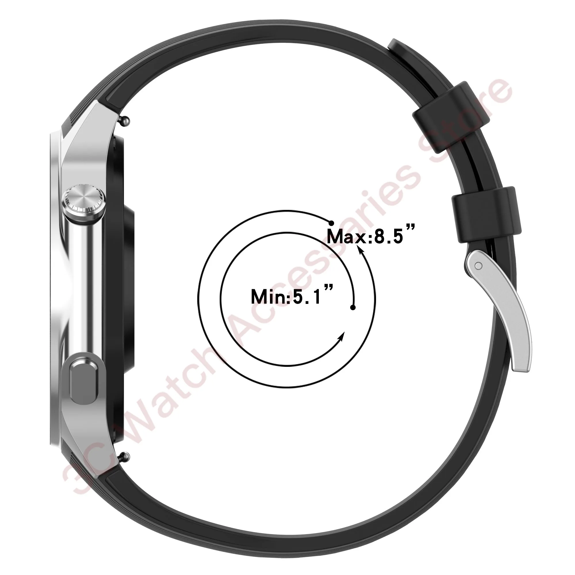 For OnePlus Watch 2 Strap Silicone Replacement Correa Wristband For Oppo Watch X Smart Watch Band Bracelet No Gaps Accessories