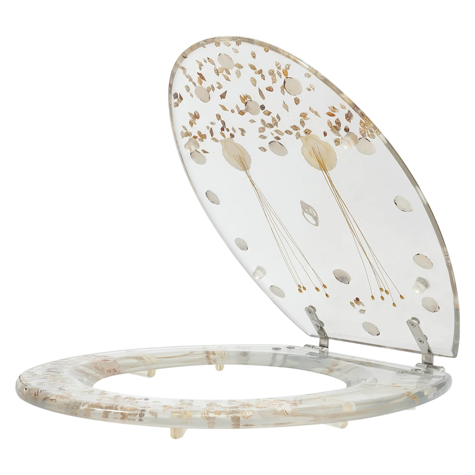 Clear Resin Toilet Seat: Stylish, Durable, and Practical Bathroom Accessory for Modern Homes