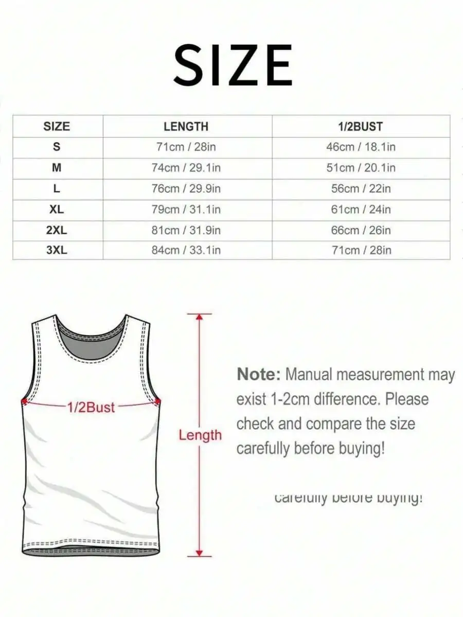 

Mens Round Neck Sleeveless Cotton Tank Top Fashion Print Casual Summer Top