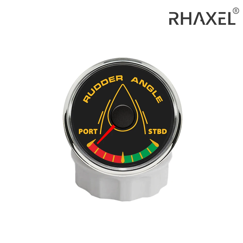 

Индикатор угла поворота руля RHAXEL 52 мм, 0-190 Ом, для морских судов и яхт, с 8-цветной подсветкой, 12В/24В, с датчиком подключения
