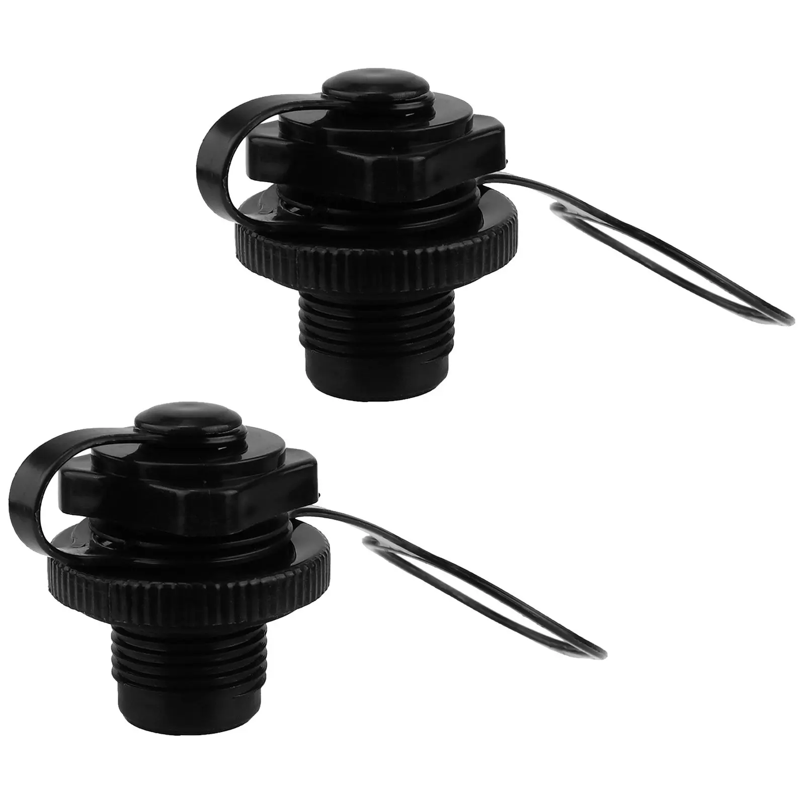 2Pcs 24Mm Inflatable Boat Air Valve - High Performance Double Seal Kayak Valve for Efficient Inflation - Fits Inflatable Kayaks