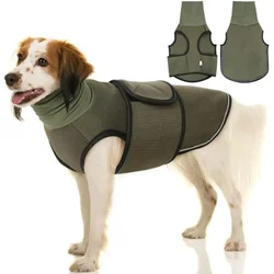 Dog anxiety vest, thunder jacket for large dogs, calming jacket with hoodie, fireworks, quarantine, anti anxiety dog hoodie KLYM