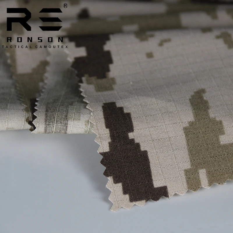 hot sale 65%polyester 35%cotton Ripstop fabric SPAIN Camo tc6535 tactical fabric use for uniform in stock