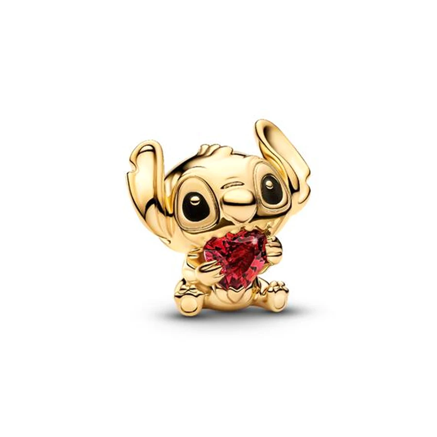 جديد حار بيع DIY النساء المجوهرات مناسبة للتصميم الأصلي: سلسلة ديزني وستيتش ميزات خاصة سحر الخرزة لسوار والقلادة #4