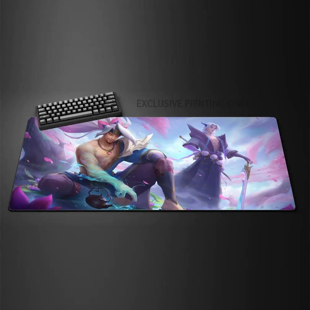 Hochwertige Liga der Legenden Jinx Gaming Mauspad PC Laptop Gamer Mouse pad Anime Anti-Rutsch-Matte Tastatur Deskmat für Over watch