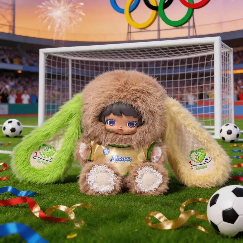 Micoco-Football Beauty サッカー 600シークレット In Stock Football Baby 600% Series Micoco Mystery Box Large Plush