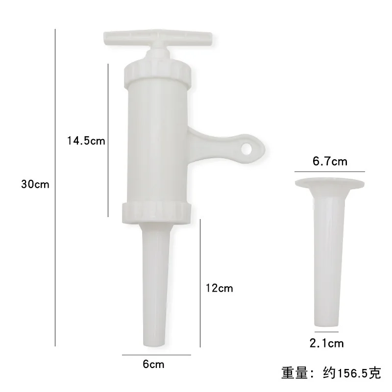 Handmatige Worstvleesvuller Machine Voor Worstvlees Vuller Handbediende Worstmachines Food Maker Trechter Nozzle Set