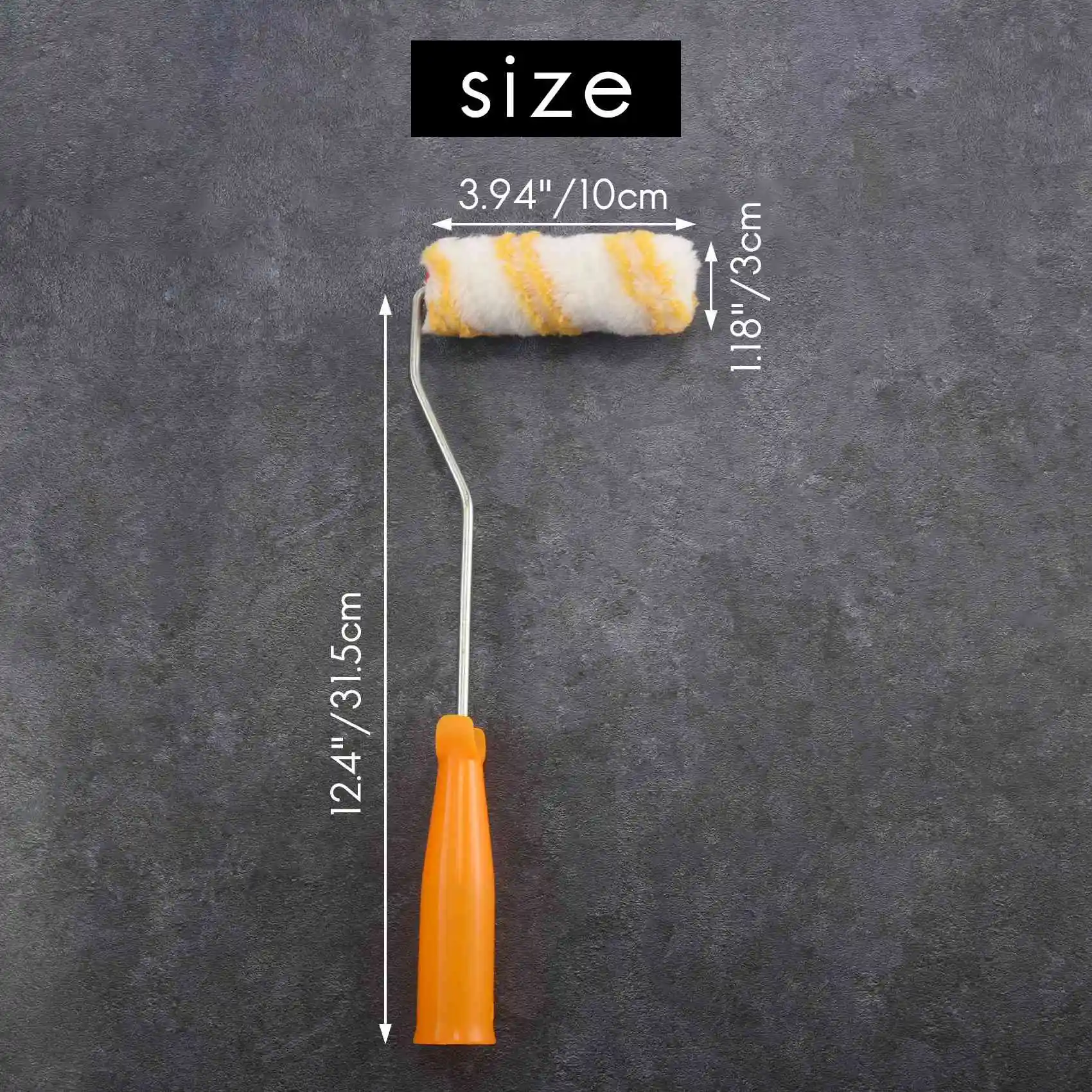 1 conjunto de 4 Polegada conjunto rolo pintura parede substituição capa rolo decoração para casa conjunto escova com escova rolo