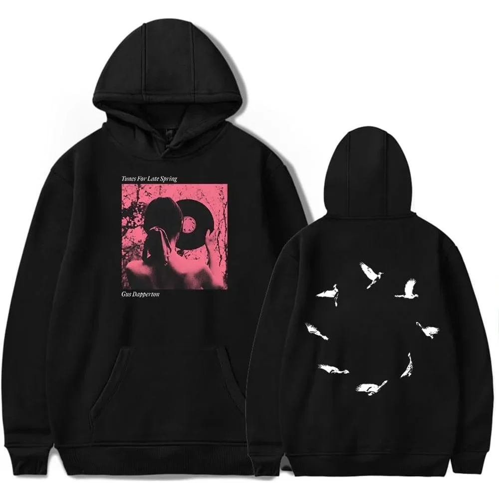 

Толстовка с капюшоном Gus Dapperton Birds Merch с карманами и завязками, унисекс, модная одежда