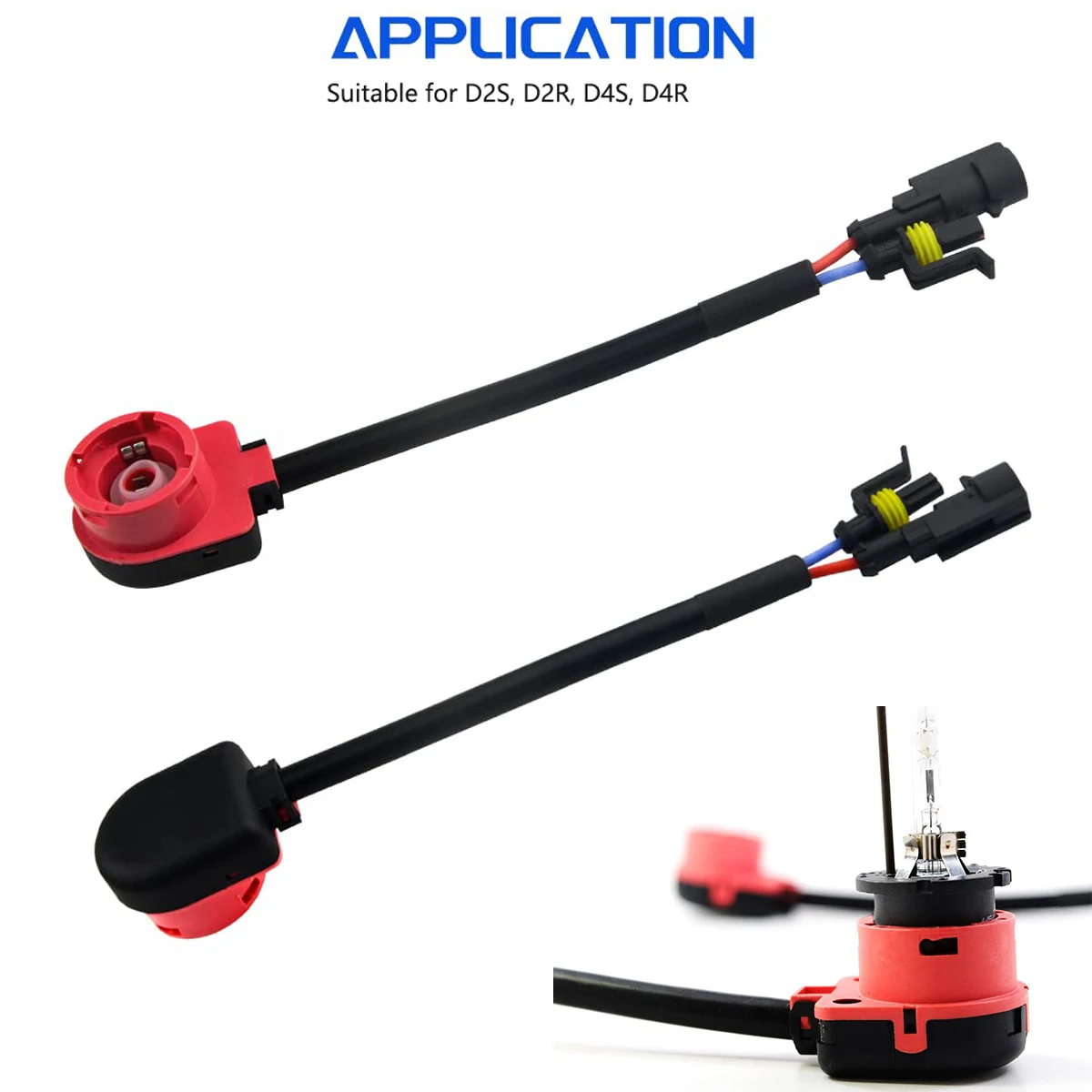 2Pcs Hid Relay Harn…