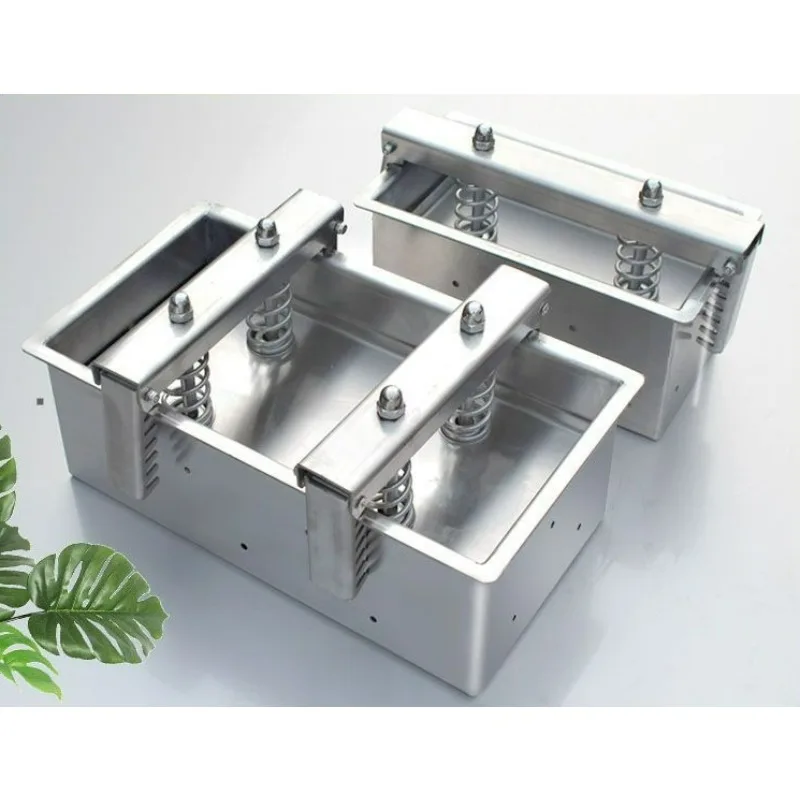 Frozen Cooked Meat Press Tool 1KG Capacity 200x100x70MM High Efficiency Meat Forming