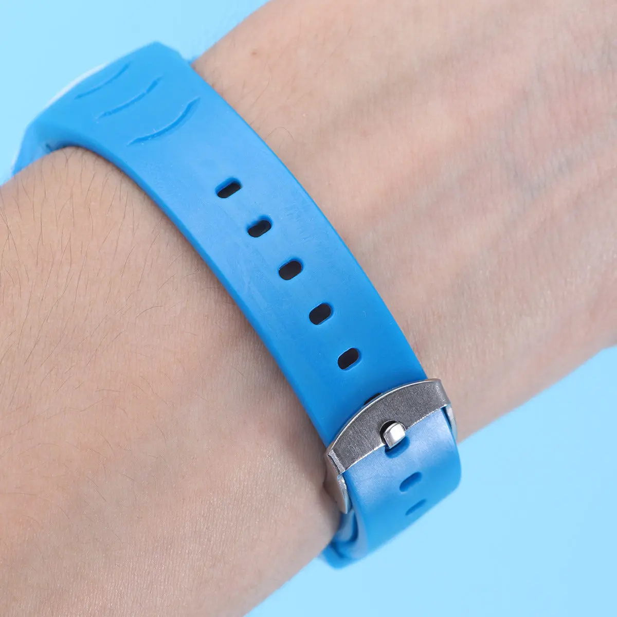 Luminous Waterproof Digital Watch Plastic Band Unisex Time and Date Display Comfortable Adjustable Strap for