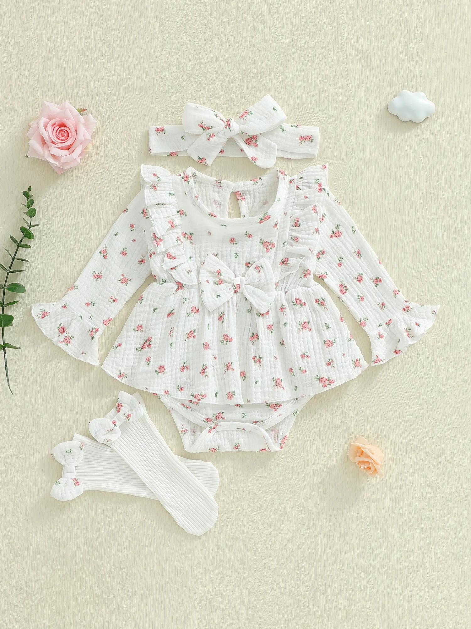 

Toddler Girl Winter Outfits Knitted Sweater Dress with Pom Pom Hat and Leggings Set Warm Cozy 3 Piece Ensemble