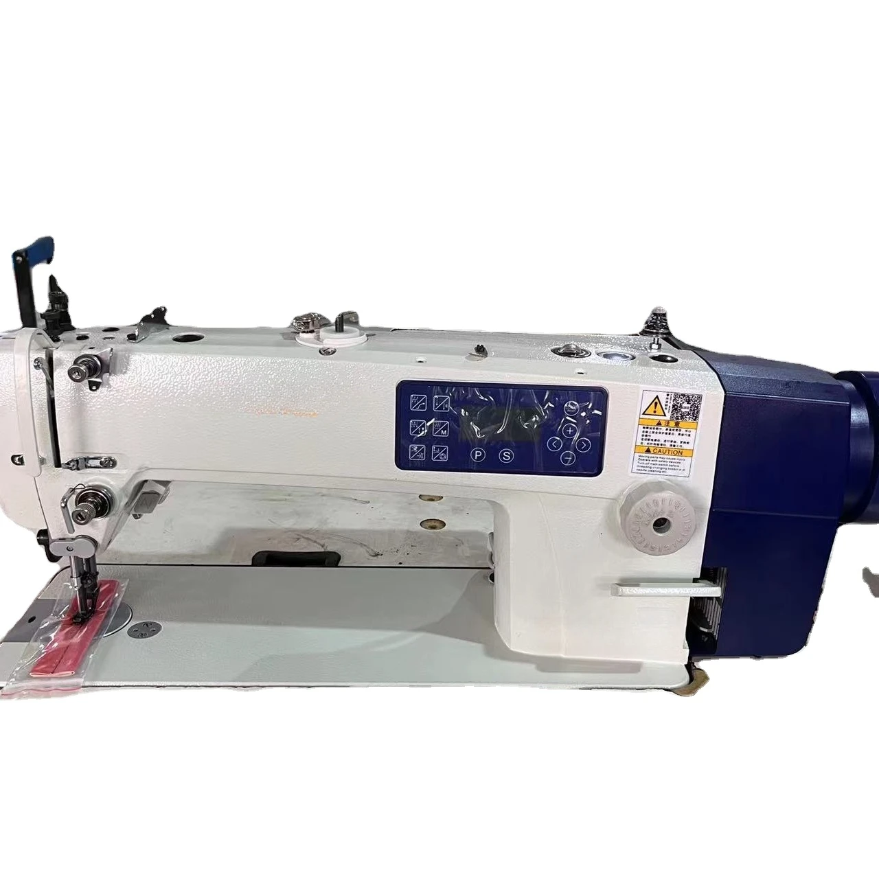 

BT-6335S-D4BL Compound Walking Foot and Needle Feed Lockstitch Sewing Machine for Leather Industrial