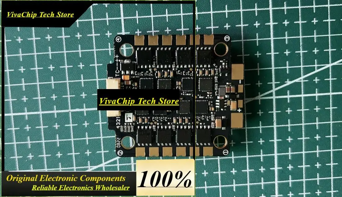 VivaT-Motor F55A Pro III 55A 3-8s BLHeli32 4-in-1 F55 ESC Continuous Current: 4*55A BLHeli_32 32bit Speed Controller Control Bo
