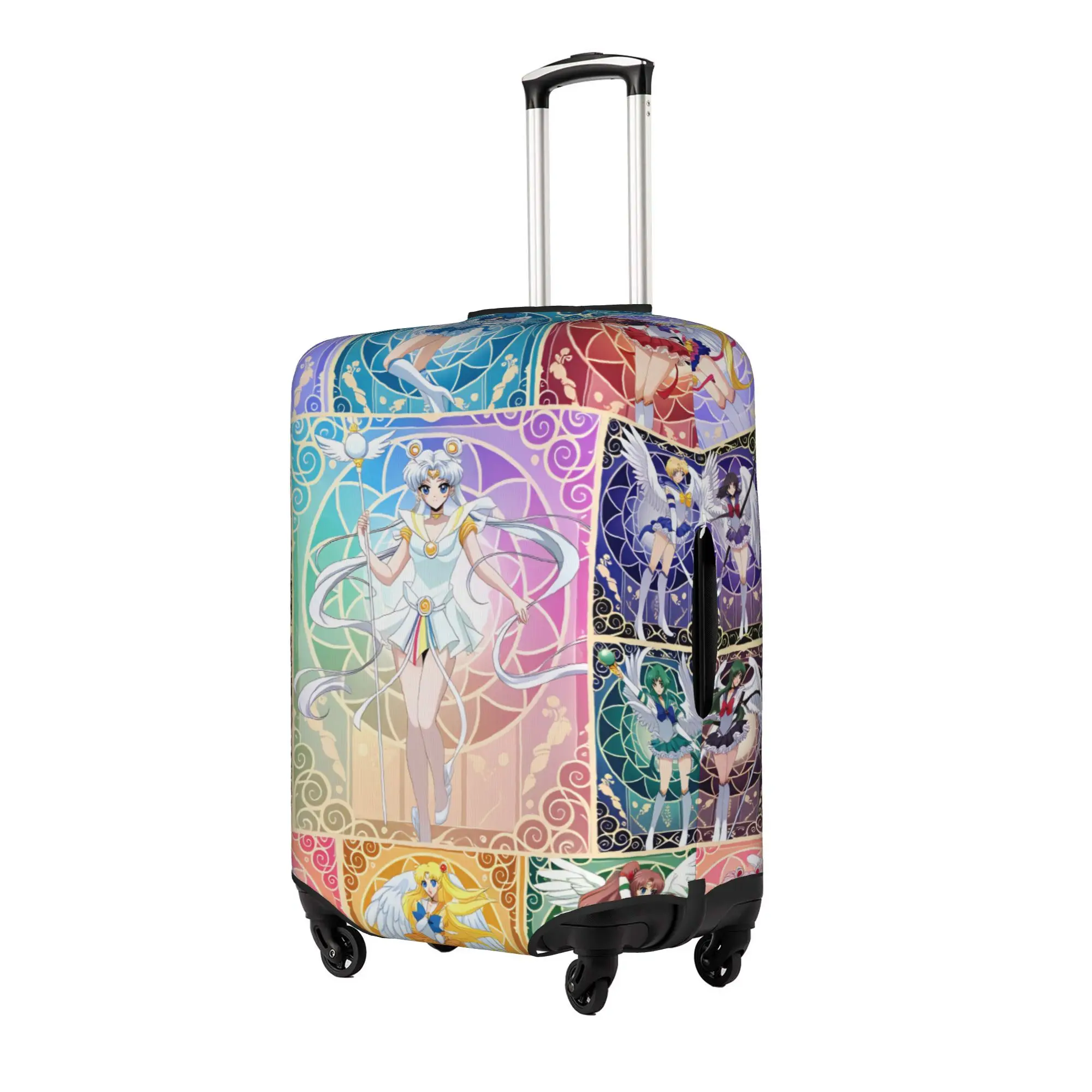 Sailor Saturn Moon Cosmos  Luggage Cover Fashion Mercury Uranus Suitcase Protector Covers Suit For 18-32 inch view 3