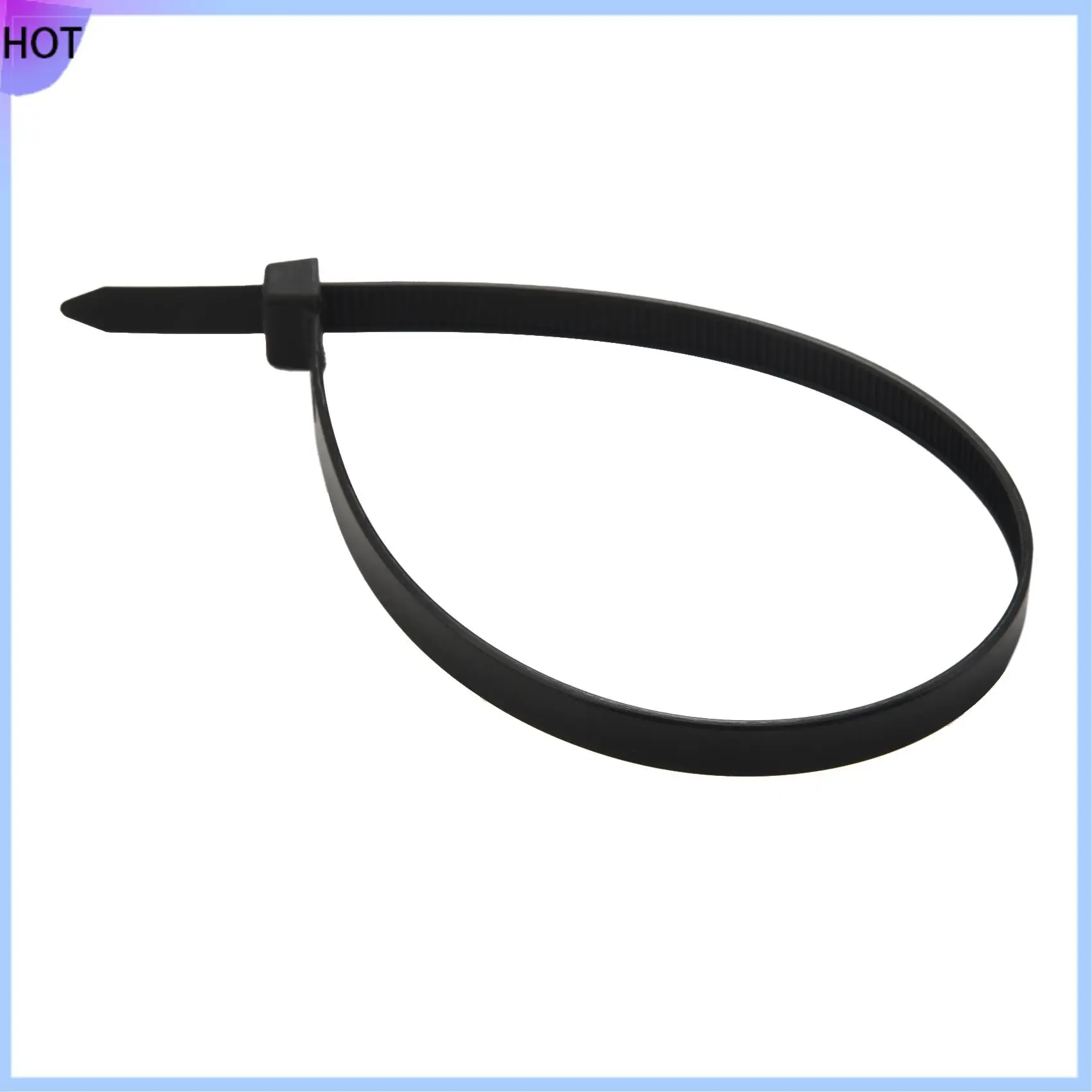 

B45C Стяжки-молния 12-дюймовые сверхмощные стяжки-молния с прочностью на растяжение 120 фунтов, черные кабельные стяжки, 100 шт.