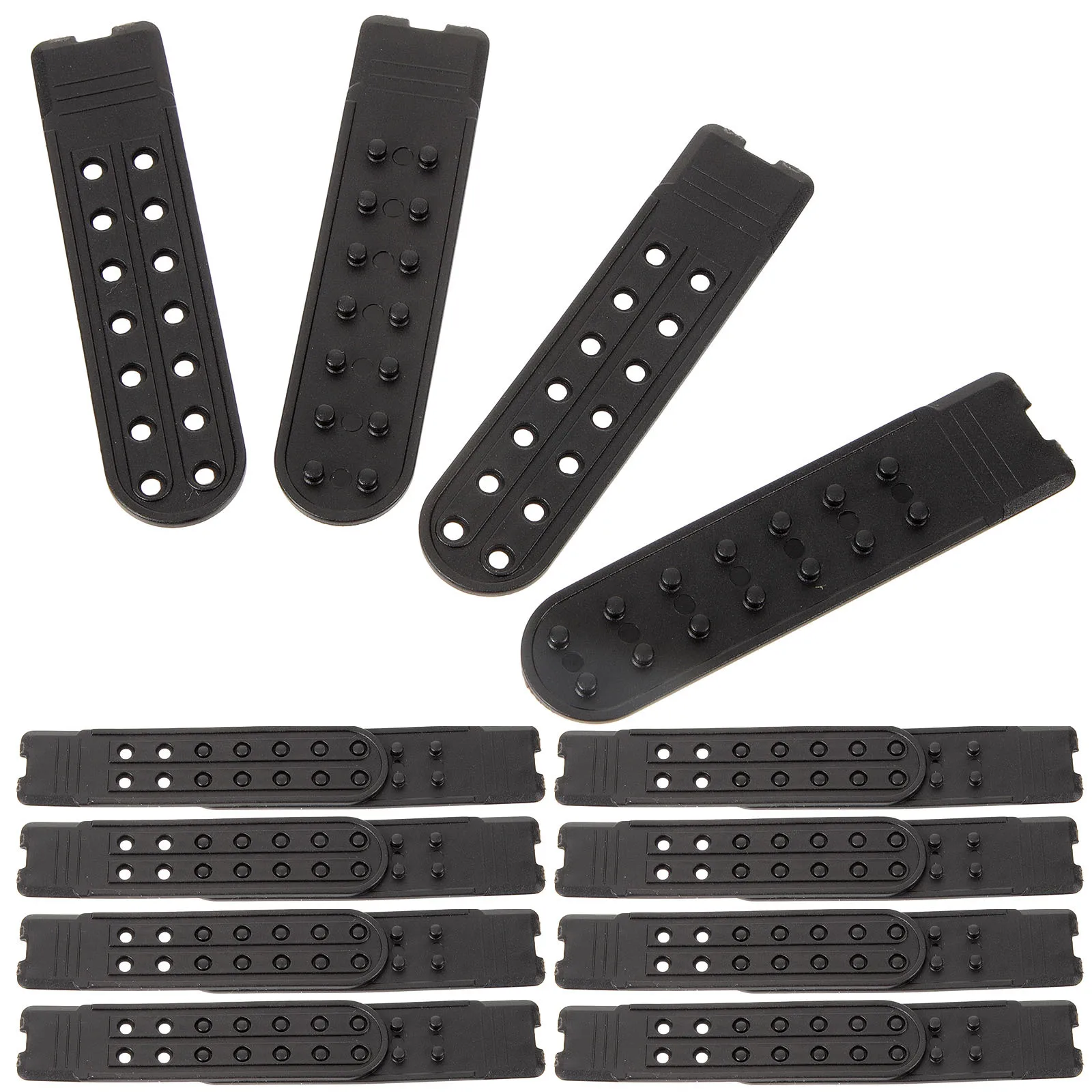 10Pairs Adjustable Plastic Hat Extender Snapbacks Portable Replaceable Cap Extenders Adjustable Hat Bands Cap Accessory