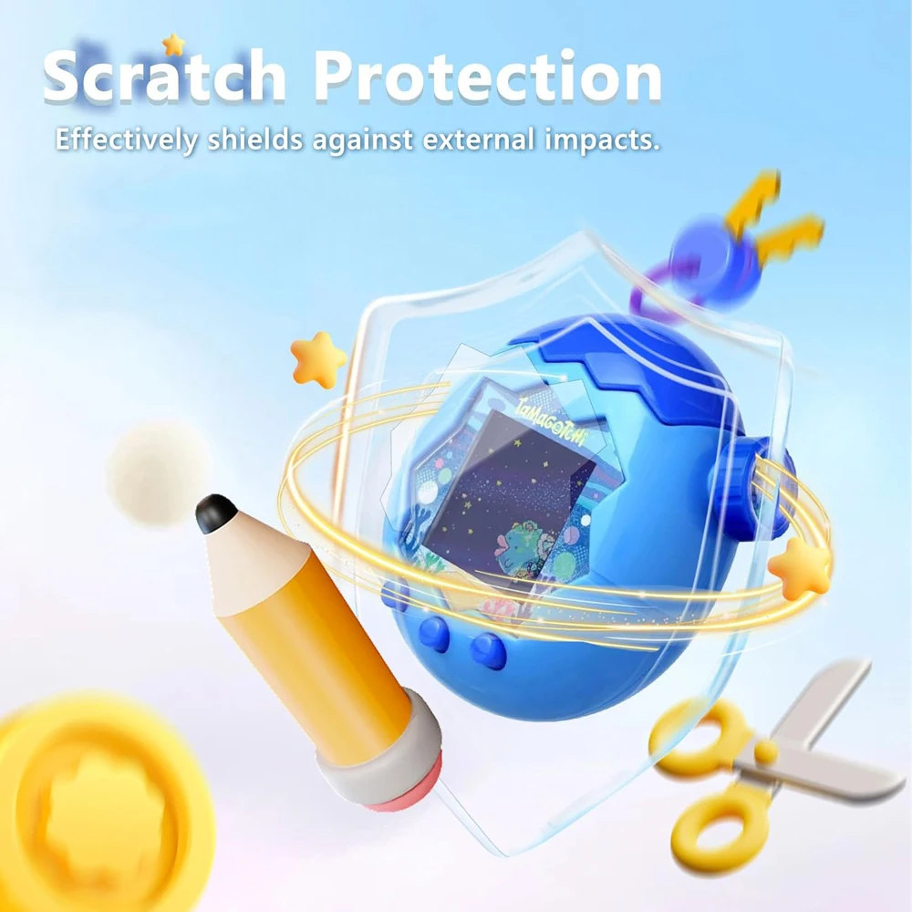 Tamagotchi Paradise 용 액체 실리콘 방지 케이스 Tamagotchi Paradise 케이스 액세서리 용 화면 보호기 커버