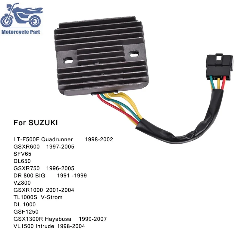 

Voltage Regulator Rectifier For SUZUKI GSXR600 GSXR750 GSXR1000 DR800 BIG VZ800 DL650 DL1000 GSF1250 GSX1300R Hayabusa VL1500