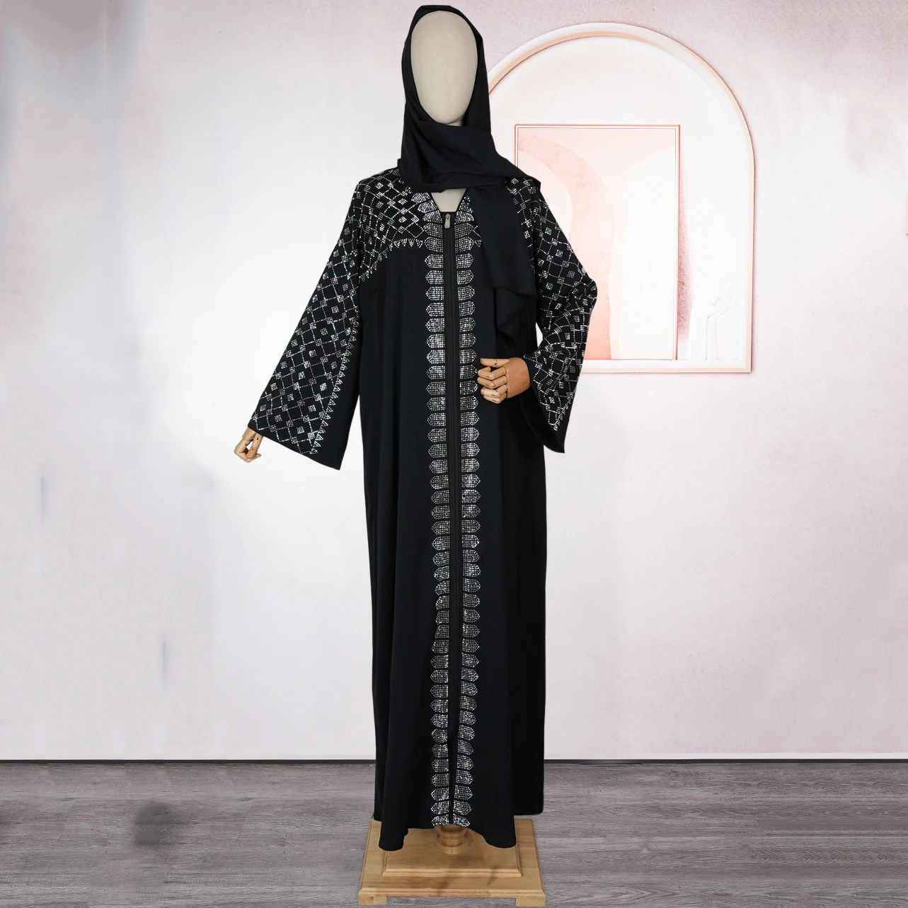 Elegant Abayas for Women 2025 New Dubai Turkey Muslim Dress Diamond Fashion Dashiki Ankara Caftan Marocain Boubou Robes Djellaba